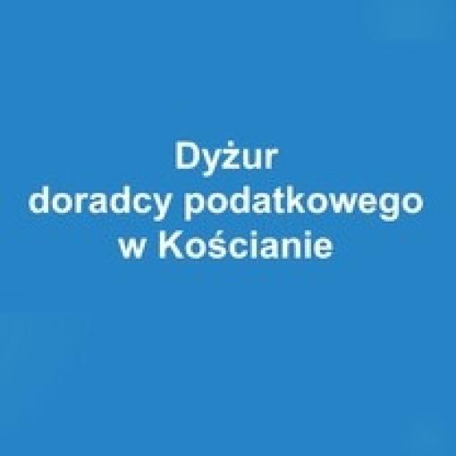 Dyżur doradcy podatkowego organizowany z Ośrodkiem Wspierania Przedsiębiorczości w Kościanie - 27.02.2023 r.