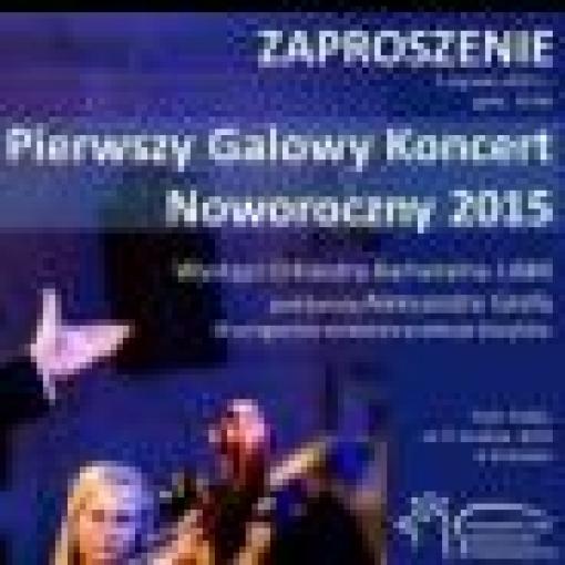 Zaproszenie na I Galowy Koncert Noworoczny 