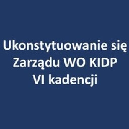 Ukonstytuowanie się Zarządu Wielkopolskiego Oddziału KIDP VI kadencji - 11.03.2022 r.