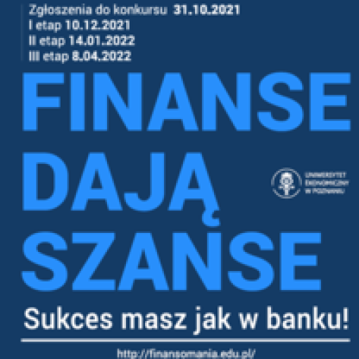 Ogólnopolska Olimpiada Wiedzy o Finansach "Finansomania" 