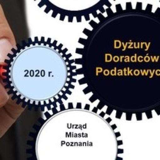 Dyżury doradców podatkowych w Urzędzie Miasta Poznania - I półrocze 2020 r. 