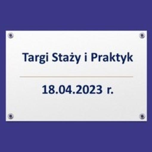  Targi Praktyk i Staży ELSA Poznań i WO KIDP - 18.04.2023 r.